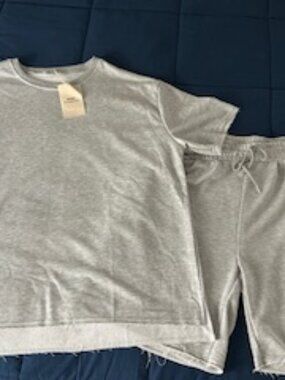 Coofandy shirt & short set